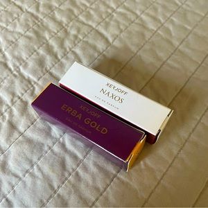 Xerjoff Fragrance Samples - Erba Gold and Naxos 2ml